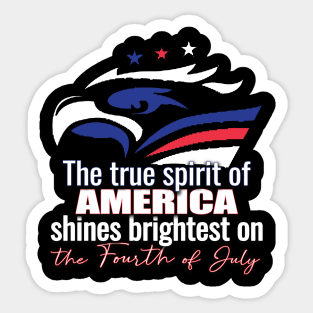 July 4th Sticker